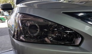 หุ้มฟิล์มไฟหน้า Nissan Teana (1)