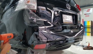 หุ้มฟิล์มใสกันรอยรถยนต์ Toyota Prado (4)