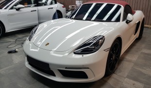 หุ้มฟิล์มใสกันรอยกันหิน Porsche Boxster (6)