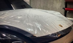 ติดตั้งฟิล์มใสกันรอย Porsche ติดตั้งฟิล์มใสกันรอย Porsche