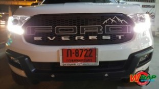 Wrap เปลี่ยนสีรถ Ford Everest (Matte Black) [3]