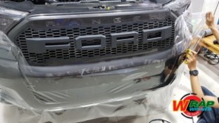 หุ้มฟิล์มใสกันรอยกันหิน Ford Ranger (1)