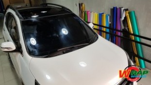 หุ้มฟิล์มหลังคาแก้ว Honda CRV (3)