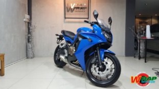 Wrap เปลี่ยนสีรถ Honda CBR650 (Glossy Blue) [2]