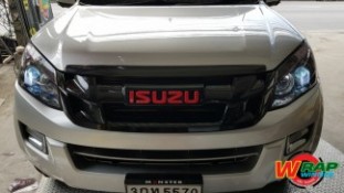 หุ้มเคฟล่ากระจังหน้า Isuzu D-Max (2) 