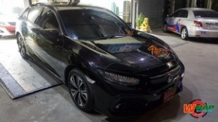 หุ้มฟิล์มใสกันรอยกันหิน Honda New Civic (1)