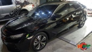 หุ้มฟิล์มใสกันรอยกันหิน Honda New Civic (2)