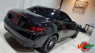 หุ้มฟิล์มใสกันรอยกันหิน Mercedes Benz SLC300 (3)