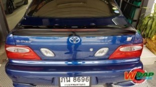 หุ้มเคฟล่า 6D สปอย์เลอร์หลัง Toyota Soluna (2)