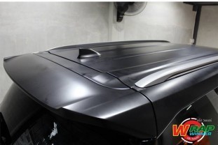 Wrap เปลียนสีรถ Toyota Fortuner (Matte Black) [4]