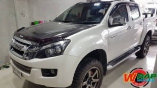 หุ้มเคฟล่าฝากระโปรงหน้า Isuzu D-Max (2) 