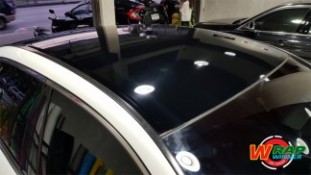 หุ้มฟิล์มหลังคาแก้ว Honda Accord (2)