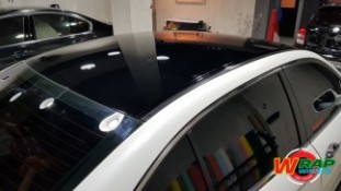 หุ้มฟิล์มหลังคาแก้ว Honda Accord (4)