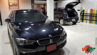 หุ้มฟิล์มใสกันรอยกันหิน BMW Series 3 (1)