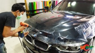 หุ้มฟิล์มใสกันรอยกันหิน BMW Series 3 (4)