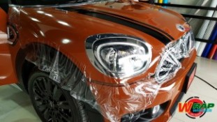 หุ้มฟิล์มใสกันรอยกันหินรอบคัน Mini Cooper Countryman (5)