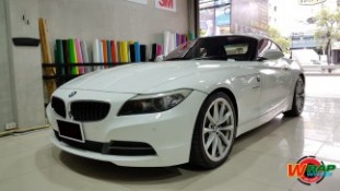 หุ้มฟิล์มใสกันรอยกันหิน BMW Z4