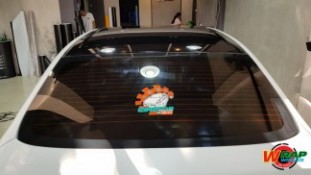 หุ้มฟิล์มหลังคาแก้ว Suzuki Ciaz (2)