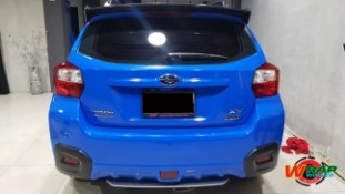 Wrap เปลี่ยนสีรถ Subaru XV สีน้ำเงิน (4)