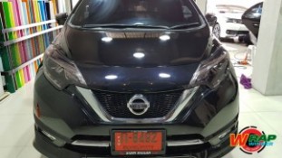 หุ้มฟิล์มใสกันรอยรถยนต์ Nissan Note (2)