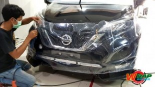 หุ้มฟิล์มใสกันรอยรถยนต์ Nissan Note (6)