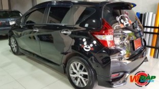 หุ้มฟิล์มใสกันรอยรถยนต์ Nissan Note (5)