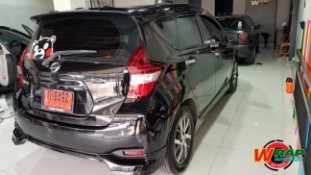 หุ้มฟิล์มใสกันรอยรถยนต์ Nissan Note (4)