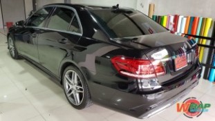หุ้มฟิล์มใสกันรอยกันหิน Mercedes Benz E300 (5)
