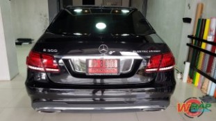 หุ้มฟิล์มใสกันรอยกันหิน Mercedes Benz E300 (3)