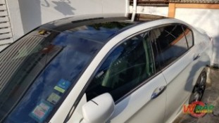 หุ้มฟิล์มหลังคาแก้ว Honda Accord (6)