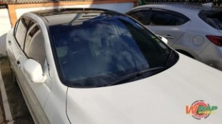 หุ้มฟิล์มหลังคาแก้ว Honda Accord (8)