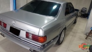 Wrap เปลี่ยนสีรถ Benz S560 SEC AMG สีบรอนซ์เงิน (4)