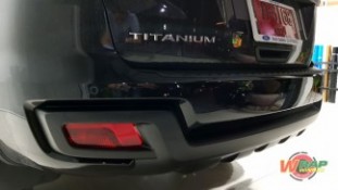 Wrap เปลี่ยนสีรถ Ford Everest (Matte Black) [14]