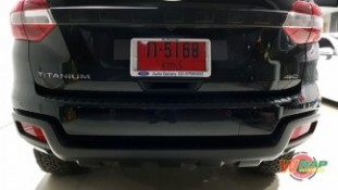 Wrap เปลี่ยนสีรถ Ford Everest (Matte Black) [12]