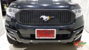 Wrap เปลี่ยนสีรถ Ford Everest (Matte Black) [9]