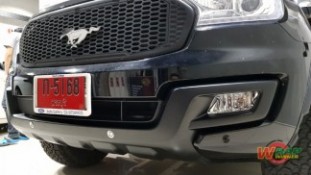 Wrap เปลี่ยนสีรถ Ford Everest (Matte Black) [11]