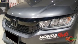 Wrap เปลี่ยนสีกระจังหน้า Honda City (2)