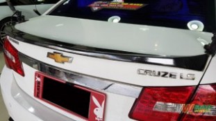 หุ้มเคฟล่าสปอยเลอร์หลัง Cruze (3) 