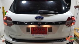 Wrap เปลี่ยนสีรถ Ford Everest (Matte Black) [17]