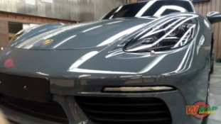 Wrap ฟิล์มใสกันรอยรถยนต์ Porsche Cayman (5)