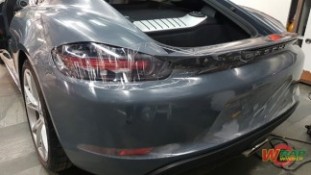 Wrap ฟิล์มใสกันรอยรถยนต์ Porsche Cayman (3)