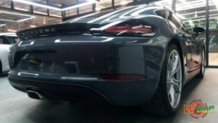 Wrap ฟิล์มใสกันรอยรถยนต์ Porsche Cayman (6)