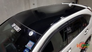 หุ้มฟิล์มหลังคาแก้ว Honda CRV (5)