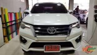 หุ้มฟิล์มใสกันรอยรถยนต์ All New Toyota Fortuner 2017 (3)
