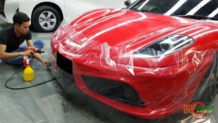 หุ้มฟิล์มใสกันรอยรถยนต์ Ferrari F430 (8)