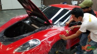 หุ้มฟิล์มใสกันรอยรถยนต์ Ferrari F430 (6)