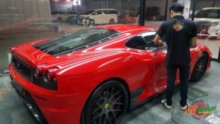 หุ้มฟิล์มใสกันรอยรถยนต์ Ferrari F430 (7)