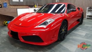 หุ้มฟิล์มใสกันรอยรถยนต์ Ferrari F430 (1)