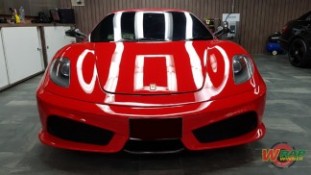 หุ้มฟิล์มใสกันรอยรถยนต์ Ferrari F430 (2)
