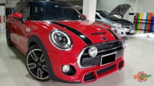 หุ้มฟิล์มใสกันรอยรถยนต์ Mini Cooper S (1)